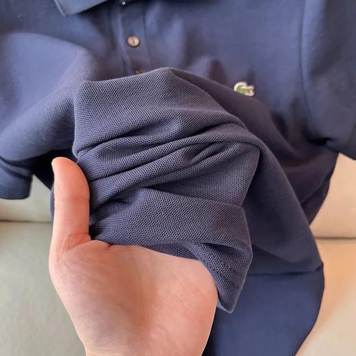 鳄鱼男士翻领短袖POLO衫 商品图2