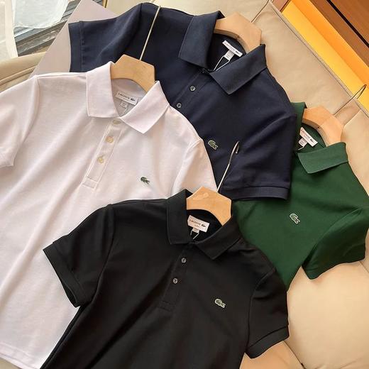 鳄鱼男士翻领短袖POLO衫 商品图1