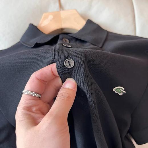 鳄鱼男士翻领短袖POLO衫 商品图3