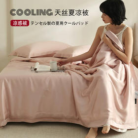 【60S莱赛尔天丝夏凉被】兰精天丝夏被60天丝夏凉被空调被夏季凉感被子四件套