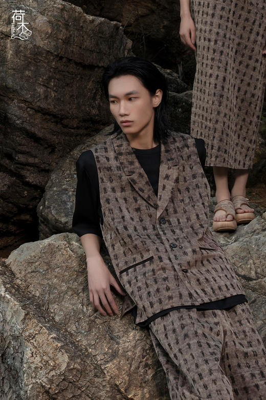 荷木HEMU丨[MEN]行文·马甲 商品图1