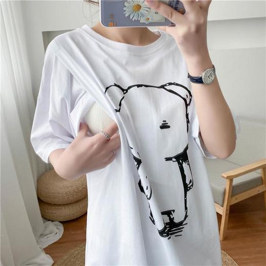 *孕妇哺乳装外出时尚哺乳短袖夏季辣妈款期女装母乳外穿喂奶衣服潮M-3XL 商品图1