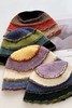 Say Something 多巴胺撞色时尚条纹保暖针织渔夫帽 21359 商品缩略图5