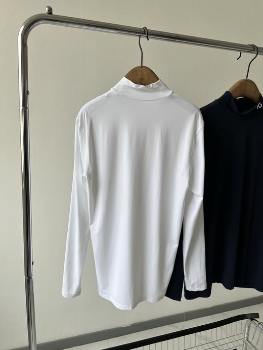 25新款PG男款速干T恤💕💕，韩国🇰🇷客供面料，四面弹力，超舒服，透气性极好，会呼吸的打底衫，日常生活，打球运动，跑步穿都很合适，经典的半高领设计，印花LOGO点缀，经典又大气！必入款！ 商品图5