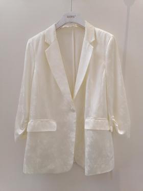 【门店同款】ENJOY夏季提花西装 157315019