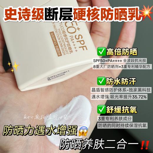 TUCO小橘盾防晒50g/瓶 赠50g正装+15g×3支+5g×1支 高倍防晒霜防水清爽不油腻面部户外物理防紫外线隔离敏感肌女 商品图2