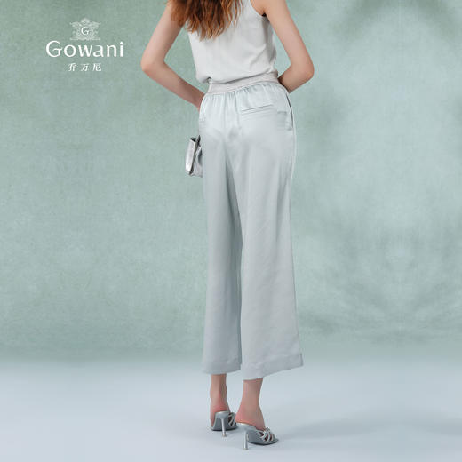 乔万尼裤子女新款显瘦夏季薄款宽松阔腿裤垂感十足EI2F757 商品图4