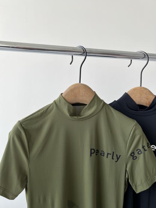 PG原单牛奶丝打底衫，韩国🇰🇷客供面料，弹力大，打球运动必备单品，💕，既防晒又好穿，日常打底穿也很百搭！胸前和袖子有LOGO印花！立体洋气！ 商品图2