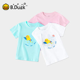 B.Duck小黄鸭童装夏季男女童短T恤110-160 BF2501995