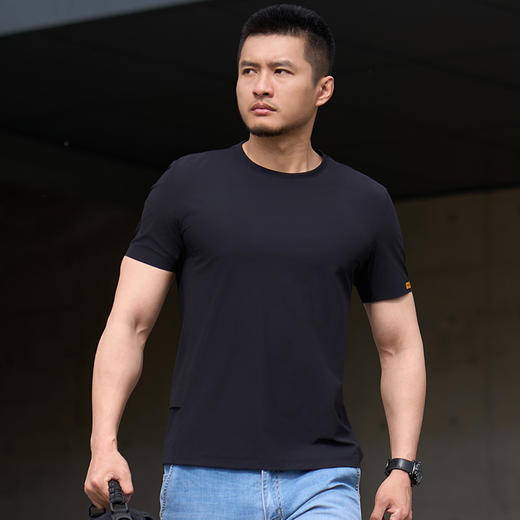 三代龙牙秘冰凉感抗UV圆领短袖T恤 商品图4
