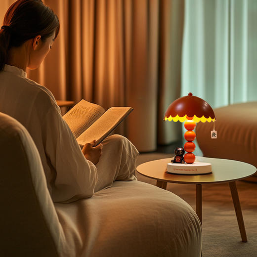 大英博物馆 巴斯特系列 财喵双全台灯摆件 商品图2