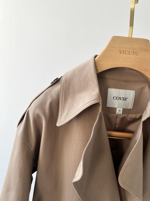 🍁🍁🍁🍁原单风衣，精致的小短款，收腰设计。精致干练，超级百搭，推荐必入款！ 商品图5