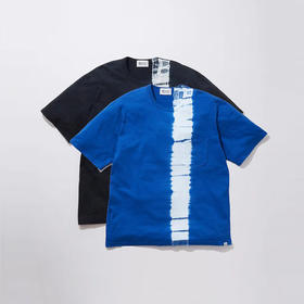 KUON Arimatsu Shibori Tee 京都职人有松絞染色圆领短袖T恤