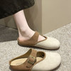 【透气版❗️勃肯鞋包头半拖鞋】时尚鞋床设计，柔软亲肤，舒适不磨脚， 呵护您的双足，博肯鞋2025年春夏季新款懒人厚底女外穿QQ 商品缩略图0