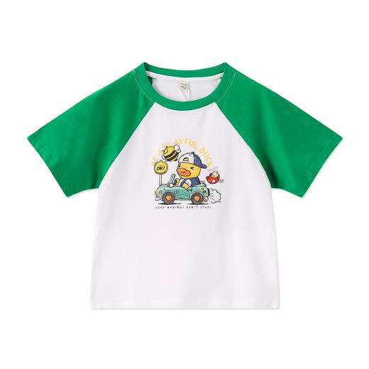 B.Duck小黄鸭童装夏季男女童短T恤110-160 BF2501982 商品图3