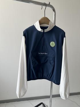 25新款，MB家原单高尔夫外套，联名款，超级精致的小短款，客供面料，有弹力，舒服透气，日常打球穿特别适合，胸前撞色L OGO，拼色设计，年轻时尚，数量不多！下单速度哦！