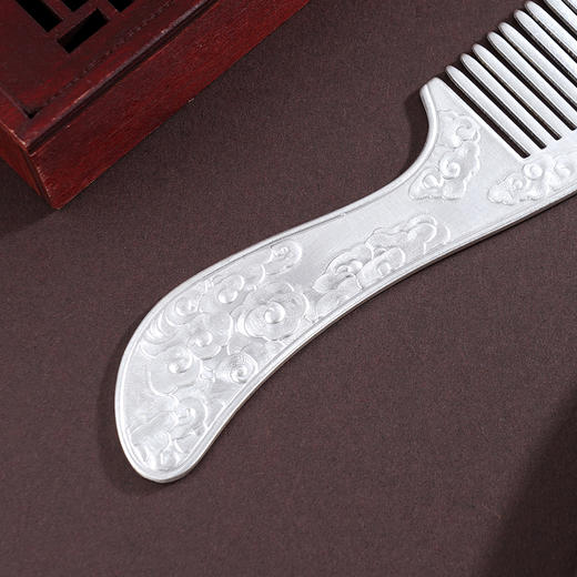 子佩集S999银【泽流云福】梳子【CYS008-1】纯银2503 商品图7