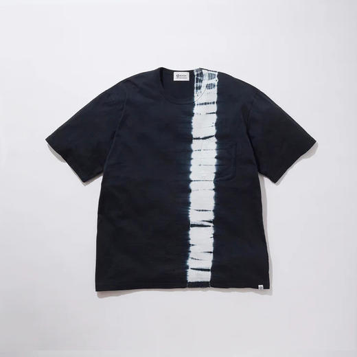 KUON Arimatsu Shibori Tee 京都职人有松絞染色圆领短袖T恤 商品图4