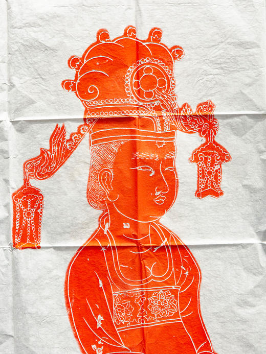 唐代女官造像石刻原拓（一套两张） 商品图5