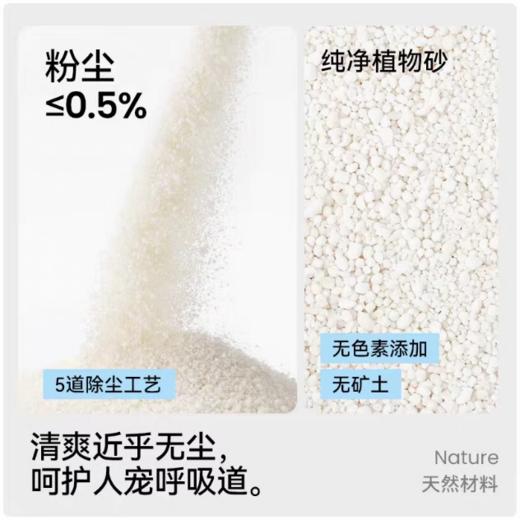 福丸 纯木薯猫砂 2.4kg*4包 商品图3
