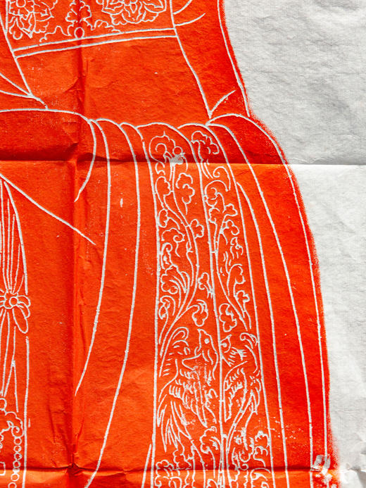 唐代女官造像石刻原拓（一套两张） 商品图6