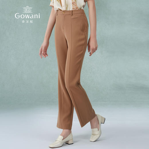 乔万尼垂感显瘦裤子时尚通勤裤子EM2F723 商品图1