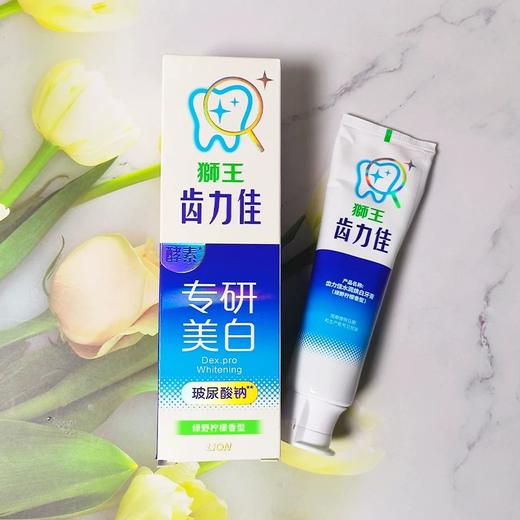 【BF】狮王齿力佳酵素美白护龈牙膏绿野柠檬 120g 商品图0