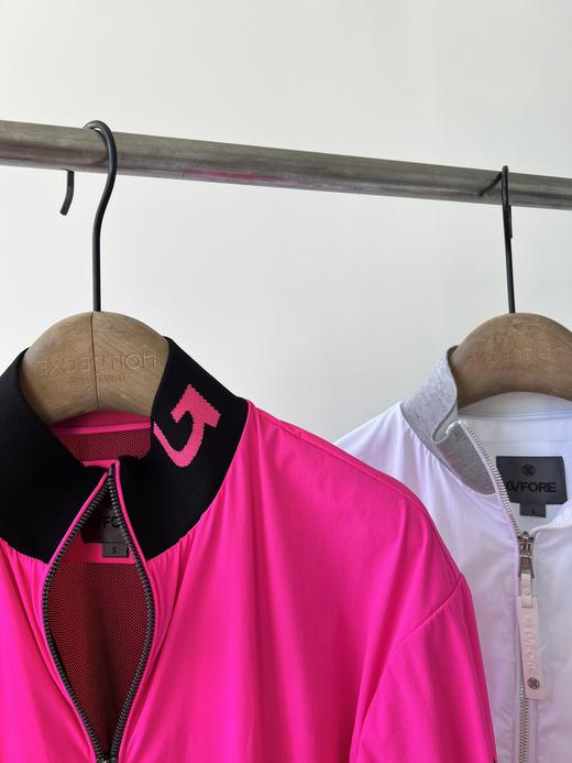 G- FORE原单货，接受任何形式的对比，绝非某宝的仿货🚫！韩国🇰🇷客供面料，面料颜色非常漂亮，荧光工艺，艳而不俗气，更是当下特别流行的款，领口和袖口都是罗纹设计，含羊毛，柔软舒适！必入款！！ 商品图4