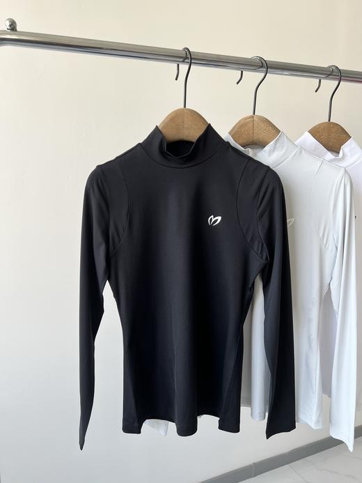 兔耳朵纯原单打底衫🍁🍁，纯原单货，接受任何形式的验货，超级百搭的一款，韩国🇰🇷面料,超有质感，竖条纹和网眼拼接，胸前立体LOGO，后背印花，显瘦又百搭的一款！ 商品图1