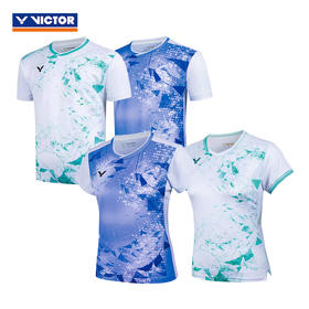 胜利威克多 戴资颖专属系列 球迷版 中性款 针织T恤 T-50003TDTTY/T-51003TTY