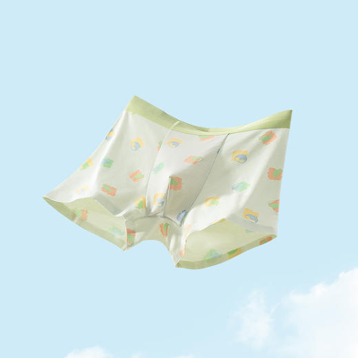 连绵·男童莫代尔无痕平角内裤 3条装（3-9岁） 商品图3