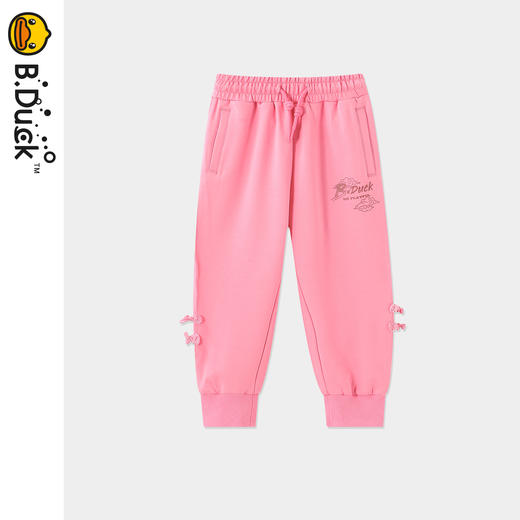 B.Duck小黄鸭童装夏季男女童针织长裤110-160 BF2457003 商品图0