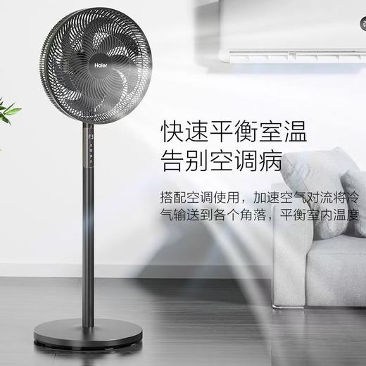 海尔七叶电风扇落地扇家用大风力台立式强力节能摇头 商品图4