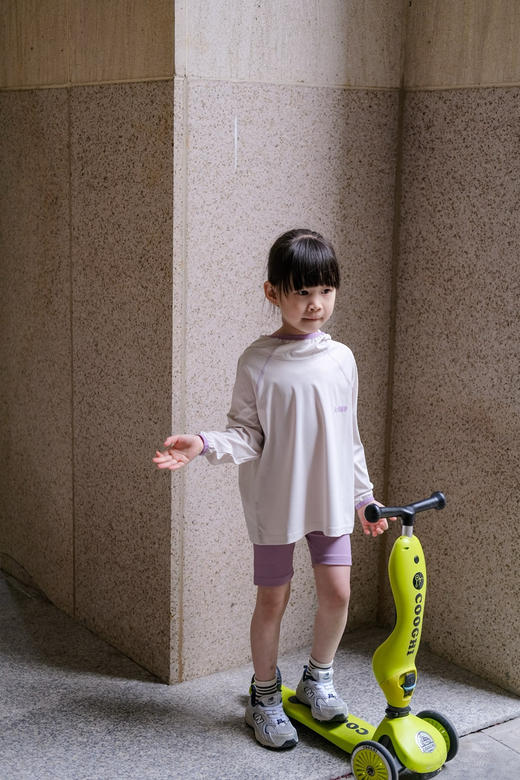 2025夏季儿童原创冰感户外防晒字母连帽速干运动服防晒衣罩衫 商品图1