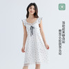 美季美优女士丝质波点提花吊带裙 商品缩略图4