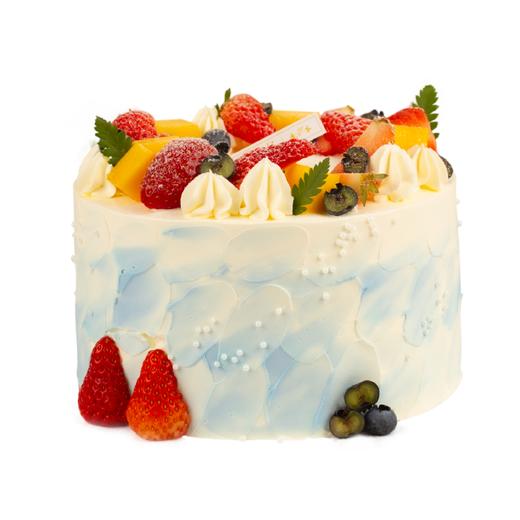 限时特卖【鲜果蛋糕】新鲜水果蛋糕 下午茶生日蛋糕，适合4-6人食用。 商品图1