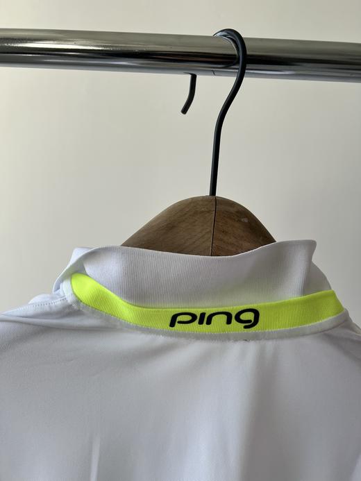 福利款💕💖，福利福利💕PING家原单T，韩国🇰🇷客供面料，棉混纺材质，面料有弹力，舒服有弹力，领口位置印花撞色，更是增加亮点，后面领子更是好看，双层领子，撞色拼接，印花LOG O，数量不多！ 商品图7