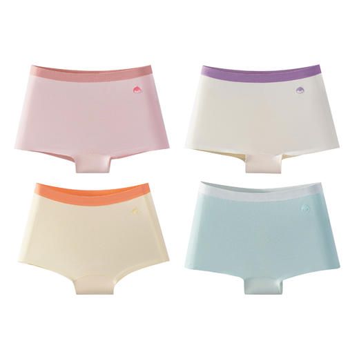 连绵·女童莫代尔无痕平角内裤 3条装（3-9岁） 商品图14