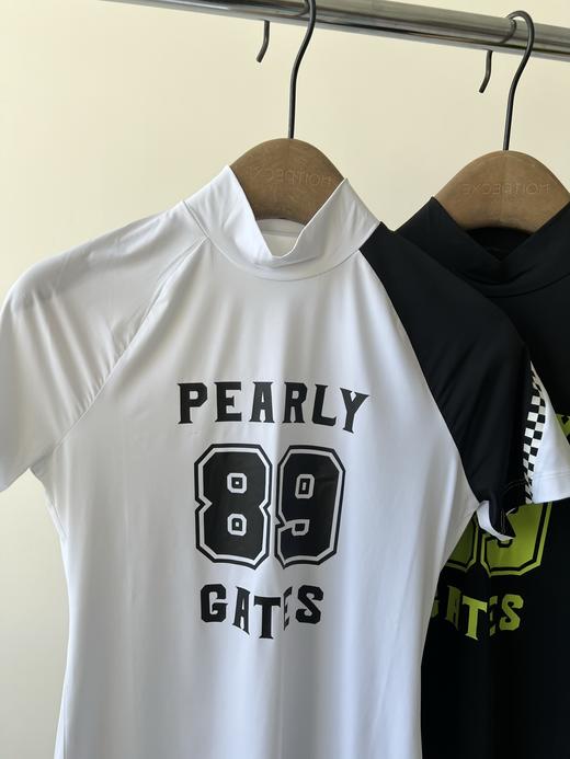 PG原单牛奶丝打底衫，韩国🇰🇷客供面料，弹力大，打球运动必备单品，💕，既防晒又好穿，日常打底穿也很百搭！胸前和袖子有LOGO印花！立体洋气！ 商品图5