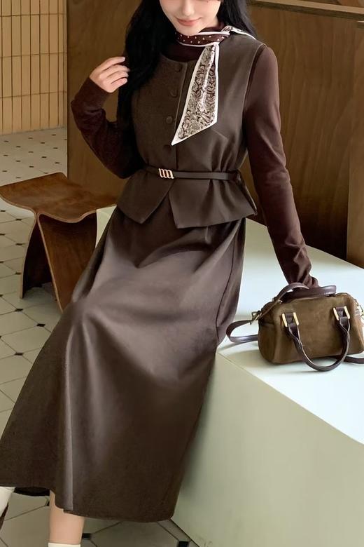 ESTACIA 气质名媛优雅印花丝巾 21716 商品图1