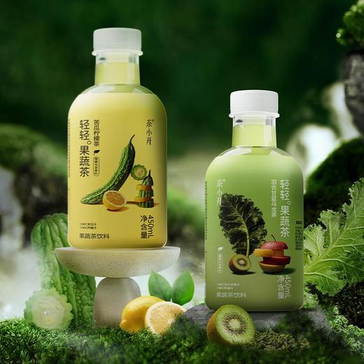 茶小开苦瓜柠檬茶饮料 450ml/瓶 商品图2