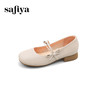 预售7天|Safiya/索菲娅2025法式温柔风浅口方圆头百搭玛丽珍单鞋SFD1111401 商品缩略图8