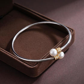 子佩集S925银珍珠手镯【JYSZ005】纯银2503