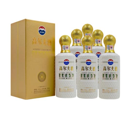 【秒杀福利】茅台（MOUTAI）贵州茅台股份有限公司出品 高尔夫酒 酱香型 53度 500ml*6原箱 商品图0