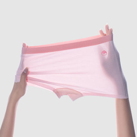 连绵·女童莫代尔无痕平角内裤 3条装（3-9岁） 商品图3