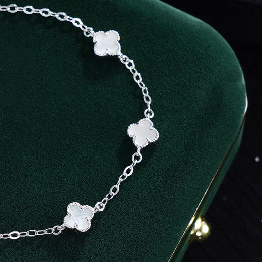 子佩集S925银【怡情】手链【SL050048】纯银白贝母2503 商品图4