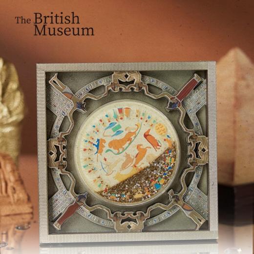 大英博物馆 埃及系列 埃及星象图旋转木质 冰箱贴 商品图0