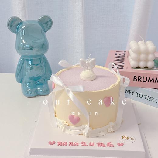 多款~ins风粉色系爱心丝带蝴蝶结蛋糕系列-低糖处理无添加 商品图5