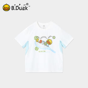 【冰感】B.Duck小黄鸭童装夏季男童短T恤110-160 BF2601913