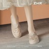 ZHR则则透气网纱渔夫鞋2025新款一脚蹬厚底气质百搭懒人鞋单鞋女 商品缩略图2